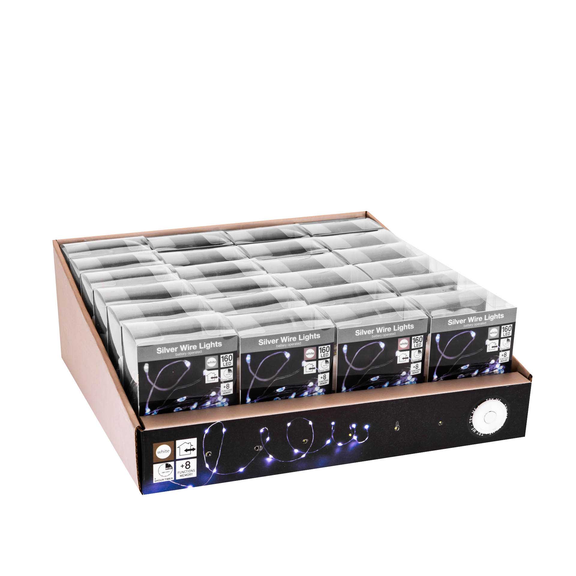 Grinalda 40 Leds Luz Quente