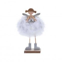 Anjo Madeira Com Vestido 24CM