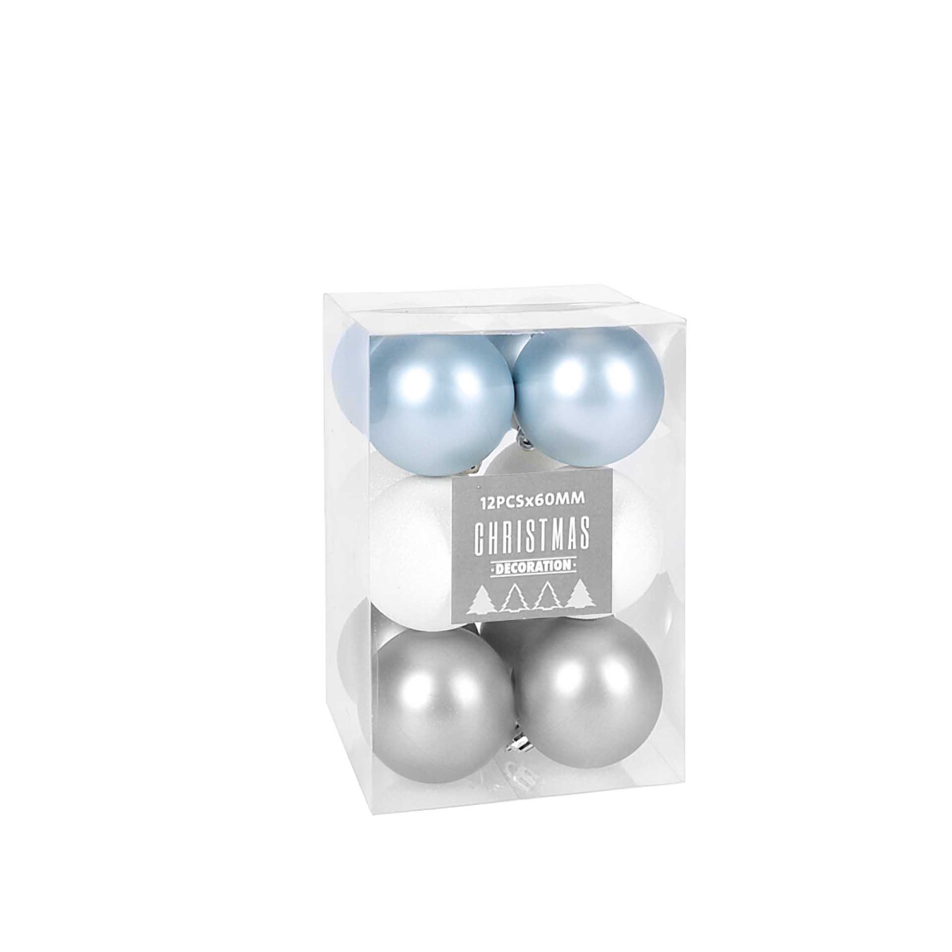 Bola Natal 6CM Pack 12