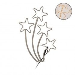 Estrelas P Com Tubo Led Branco Conjunto 4