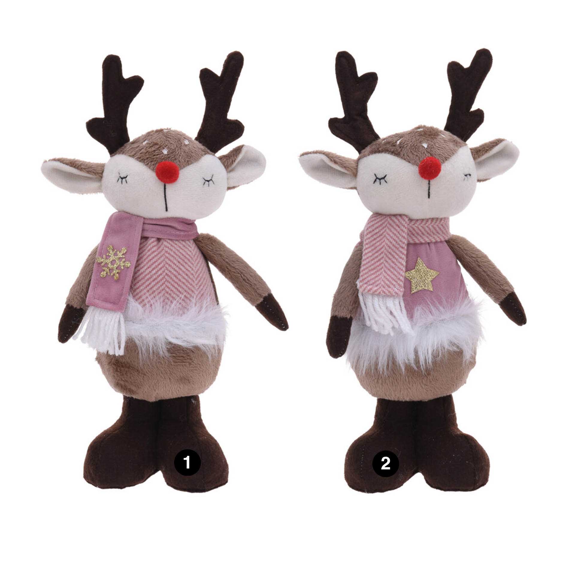 Rena Peluche Castanha 34CM