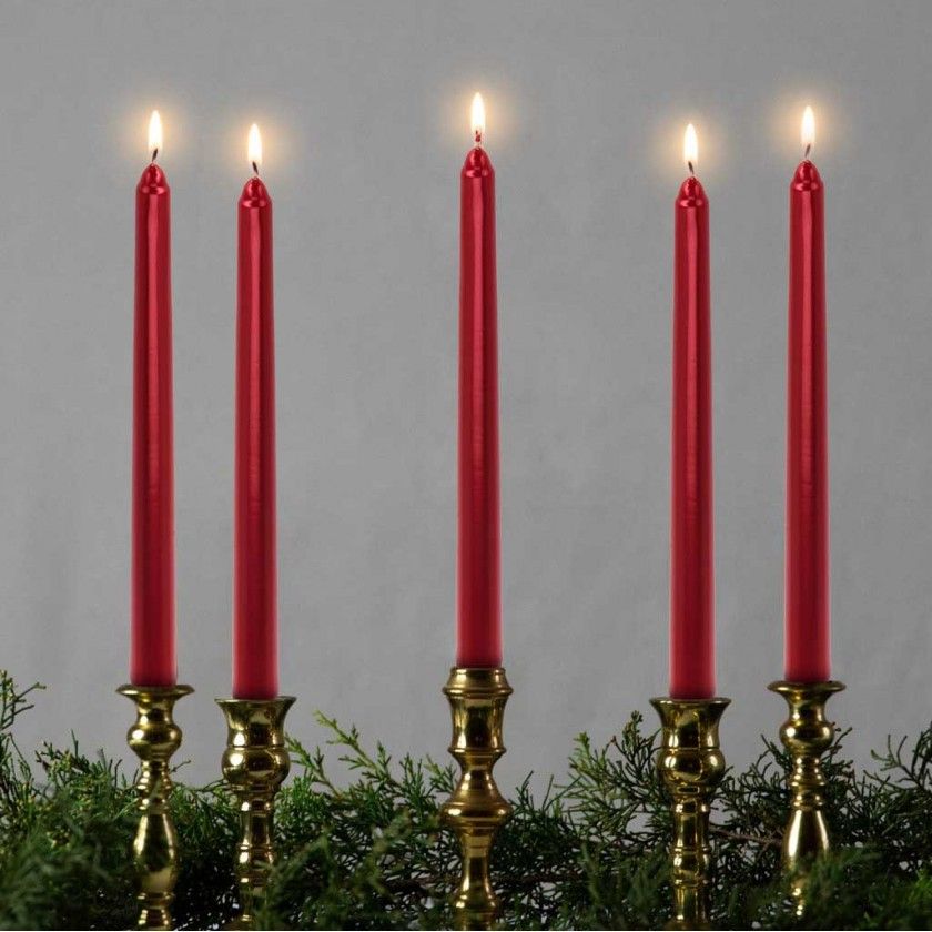 Velas Vermelhas 25CM Pack 2 Velas Vermelhas 25CM Pack 2