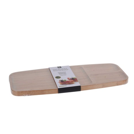 Bandeja Madeira Com Divisões 39X16X1.8CM - Image product