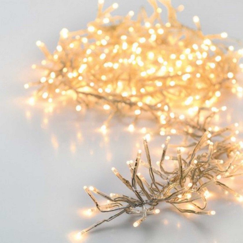 Grinalda 384 Leds Luz Quente 3M Grinalda 384 Leds Luz Quente 3M