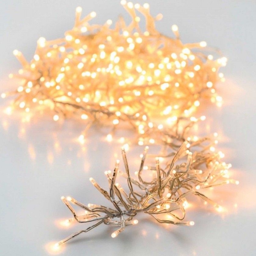 Grinalda 192 Leds Luz Quente 3M