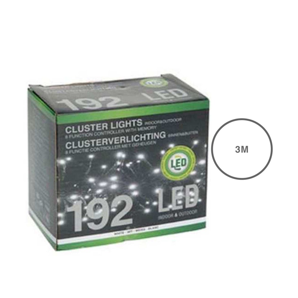 Grinalda 192 Leds Luz Fria