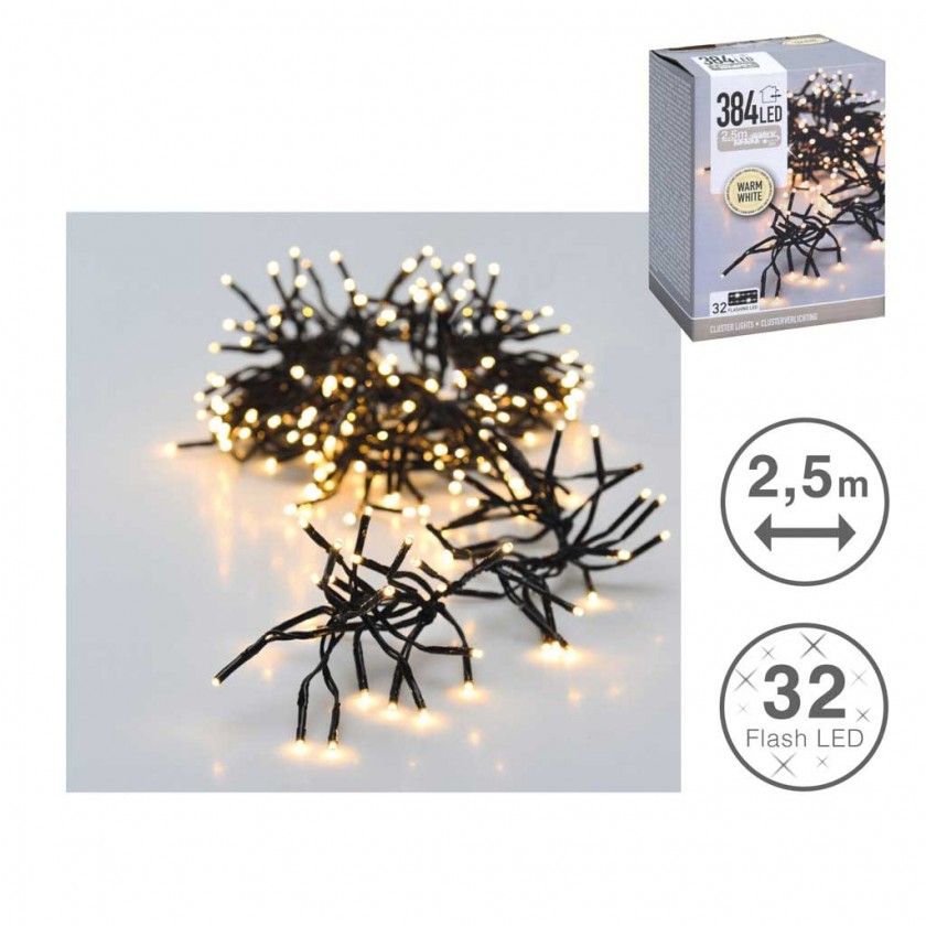 Grinalda 384 Leds Luz Quente Grinalda 384 Leds Luz Quente