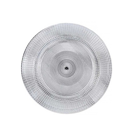 Prato Marcador Prateado 33CM - Image product