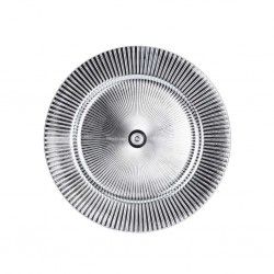 Prato Marcador Prateado 33CM Prato Marcador Prateado 33CM