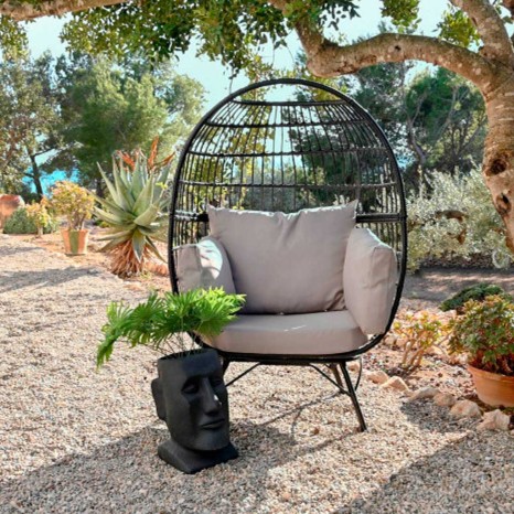 Poltrona Jardim Rattan 99X71X147cm - Image product