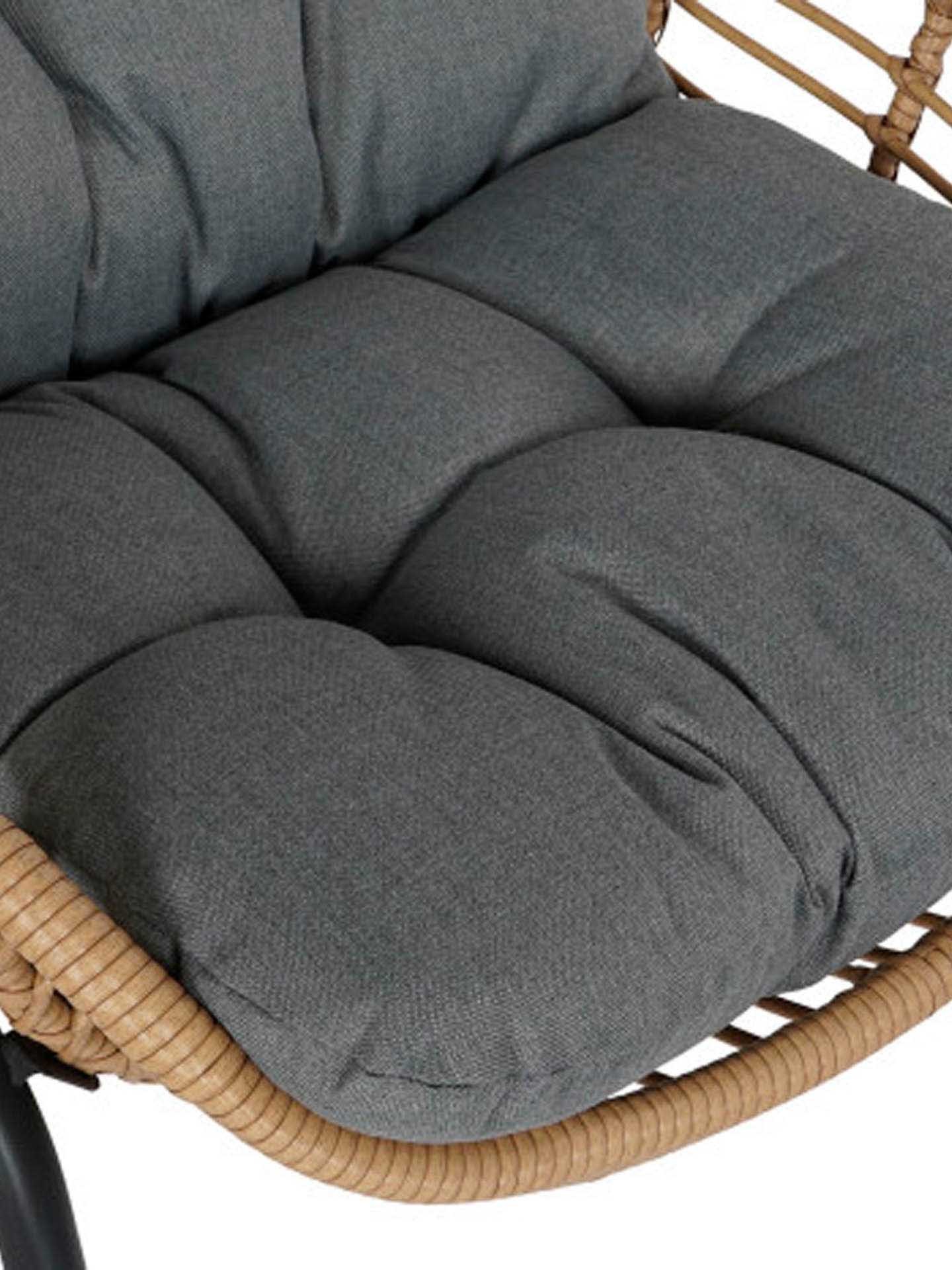 Conjunto 2 Cadeiras Rattan + Mesa Apoio 55X55X47cm
