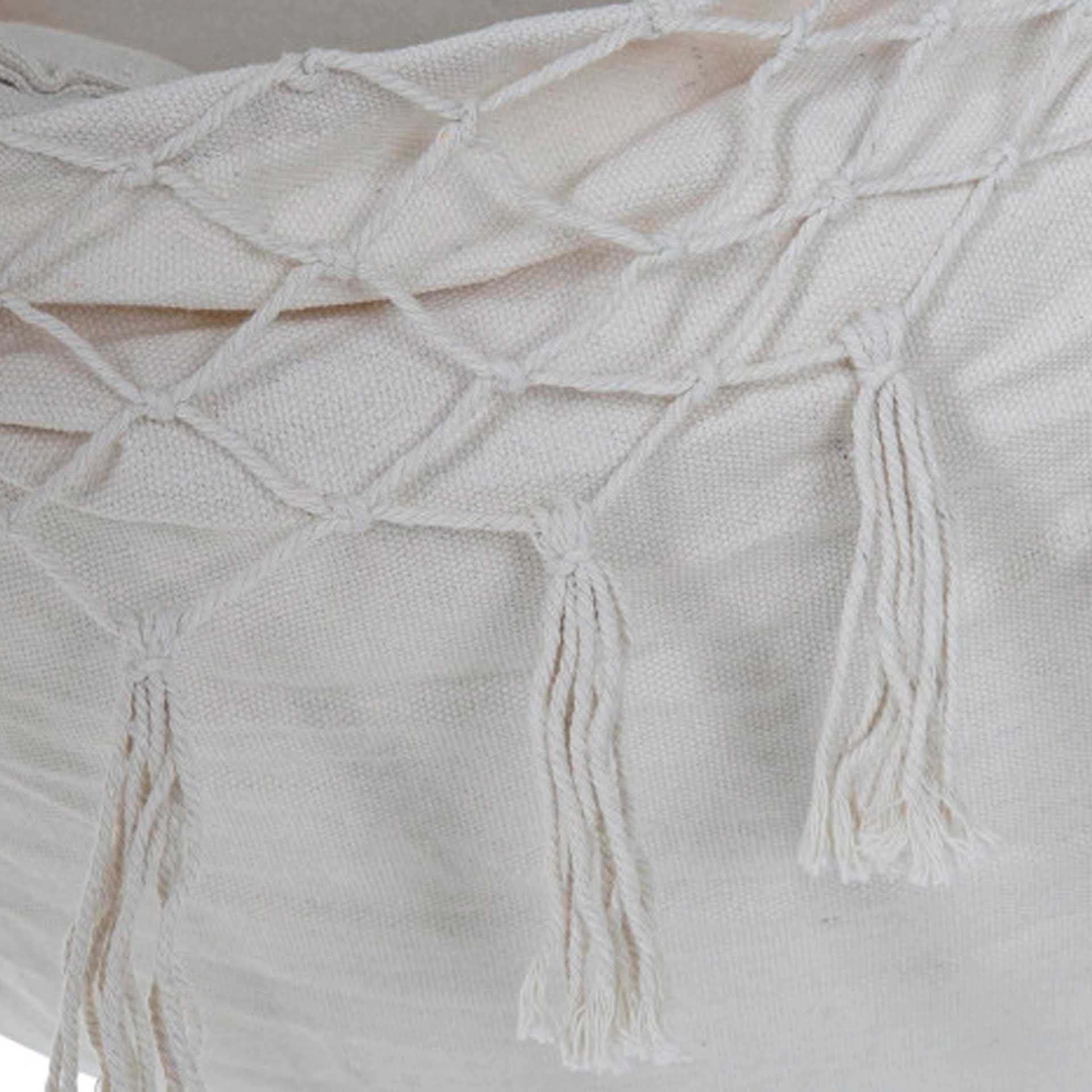 Cadeira Baloiço Algodão / Madeira 90X90X135cm