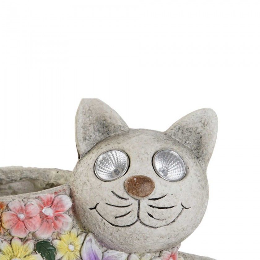 Figura Resina Led Solar 34X23X26cm Figura Resina Led Solar 34X23X26cm