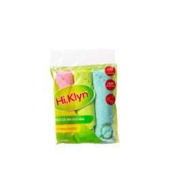 Pano Multiusos Microfibra 30X30cm Pack 3
