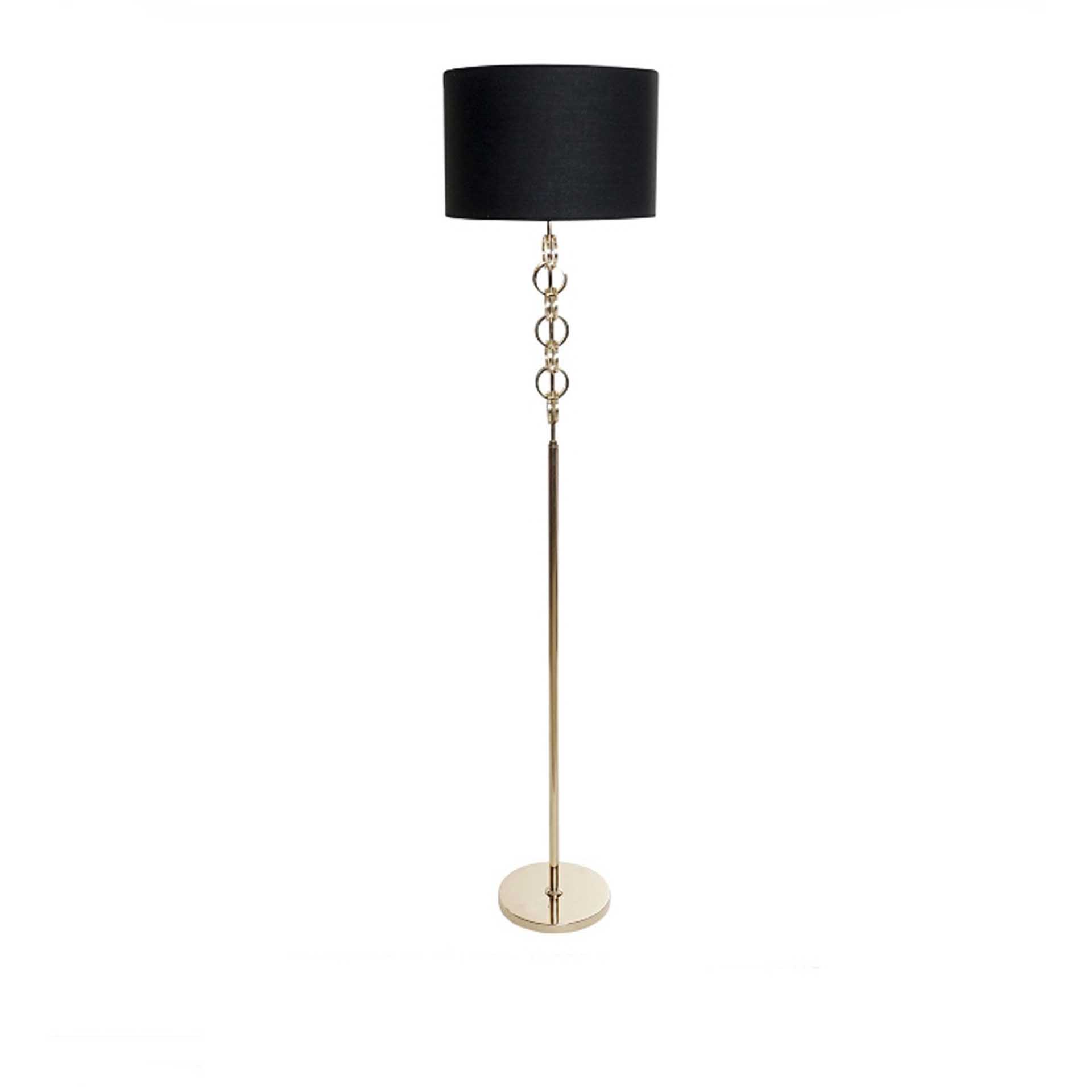 Candeeiro Pé Metal Corrente 40X40X175cm