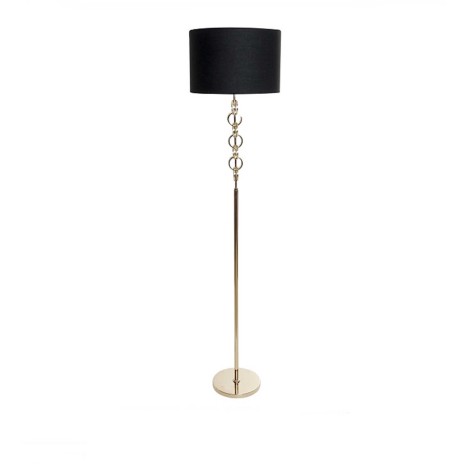 Candeeiro Pé Metal Corrente 40X40X175cm - Image product