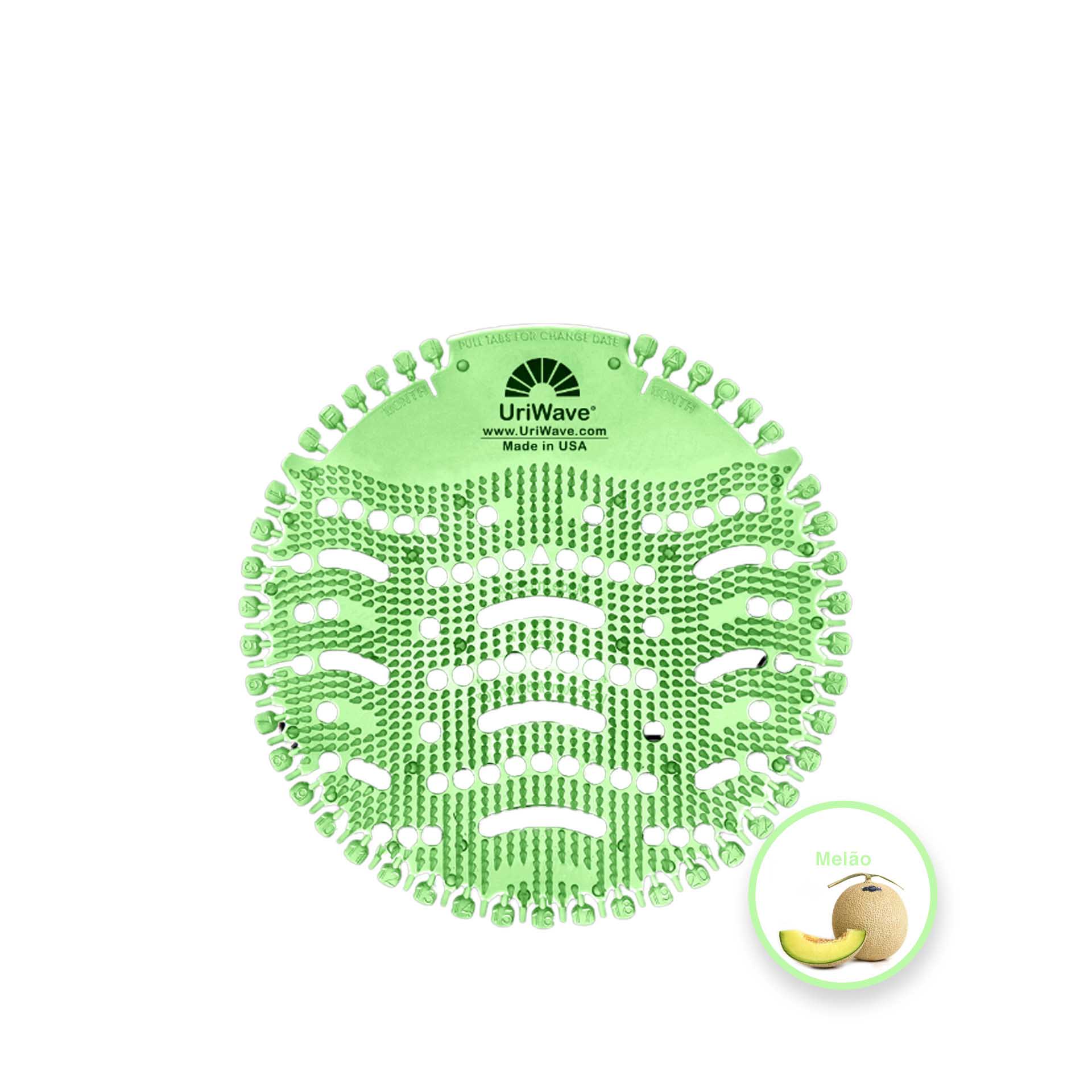 Tela Urinol Uriwave Ambientador Melão 18cm