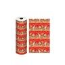 Bobine Papel Embrulho Celuloso Natal Pendentes 4kg 62cm