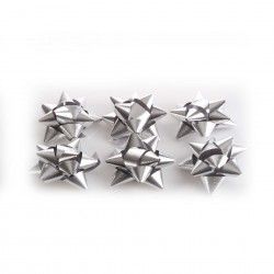 Lao Estrela Metal Prateado 18mm Pack 6