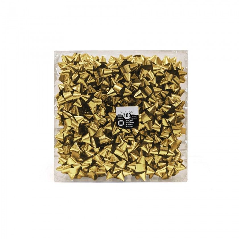 Lao Estrela 18mm Metal Dourado Caixa 100