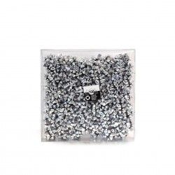 Lao Estrela 10mm Metal Prateado Caixa 100