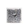 Laço Estrela 10mm Metal Prateado Caixa 100 Laço Estrela 10mm Metal Prateado Caixa 100