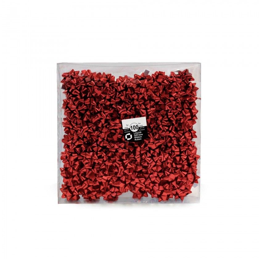 Lao Estrela 10mm Metal Vermelho Caixa 100