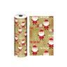 Bobine Papel Embrulho Celuloso Natal Pai Natal 4KG/62cm Bobine Papel Embrulho Celuloso Natal Pai Natal 4KG/62cm