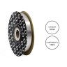 Rolo Fita Embrulho Martelado 18mm 100m Metal Prateado Rolo Fita Embrulho Martelado 18mm 100m Metal Prateado