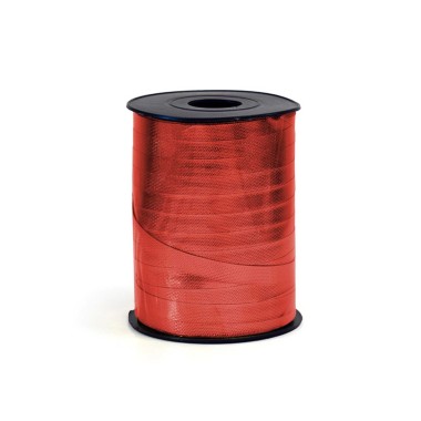 Rolo Fita Embrulho 10mm 250m Metal Vermelho