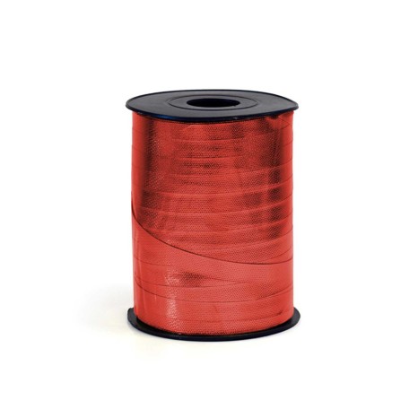 Rolo Fita Embrulho 10mm 250m Metal Vermelho - Image product