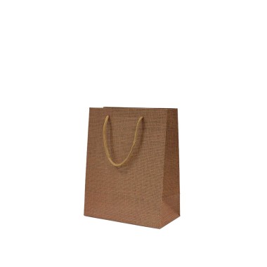 Saco Papel Kraft Asa Cord�o Castanho