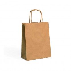 Saco Papel Kraft Asa Retorcida 42X19X48cm