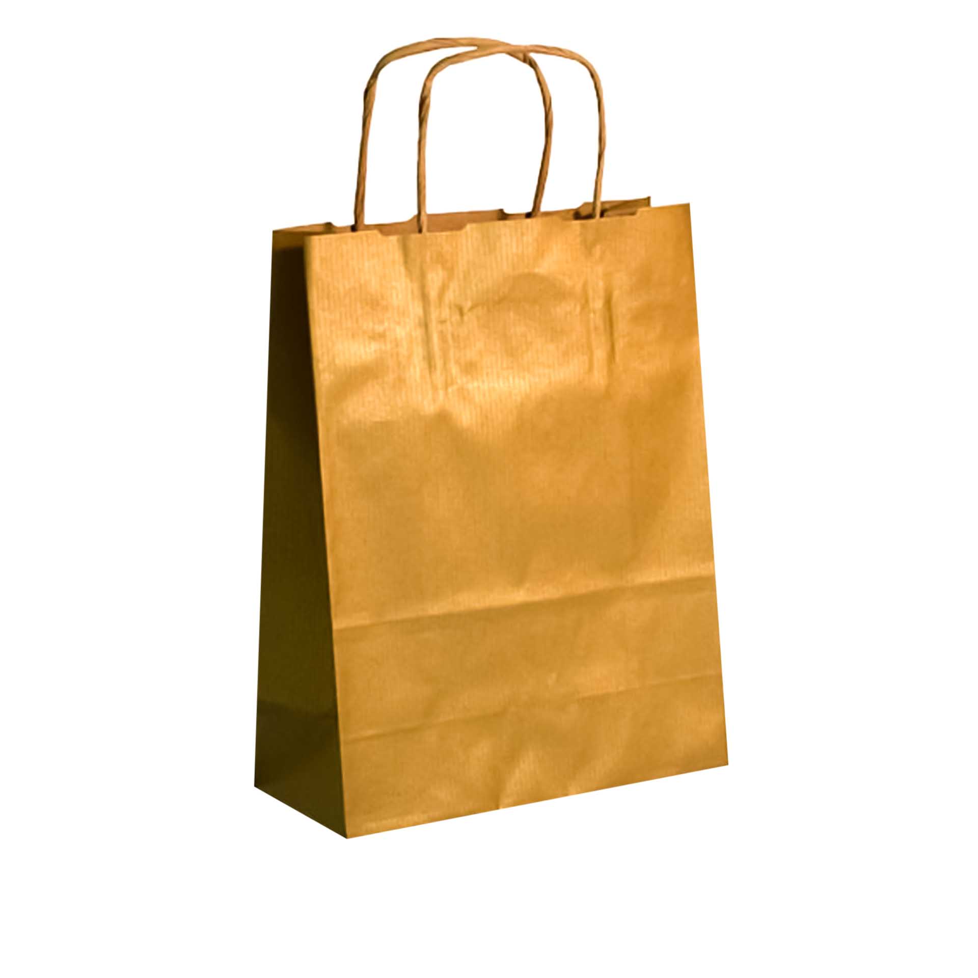 Saco Papel Kraft Asa Retorcida 42X19X48cm