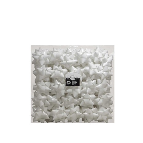 Laços Branco Pérola 76mm Caixa 100 - Image product