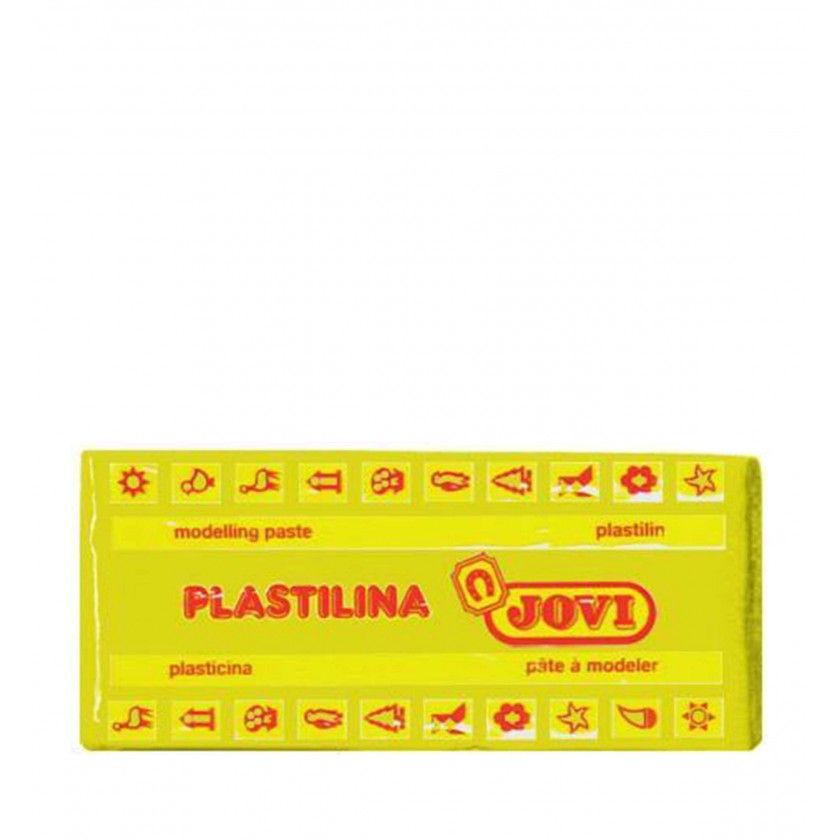 Barra Plasticina Jovi Amarelo Intenso 150G