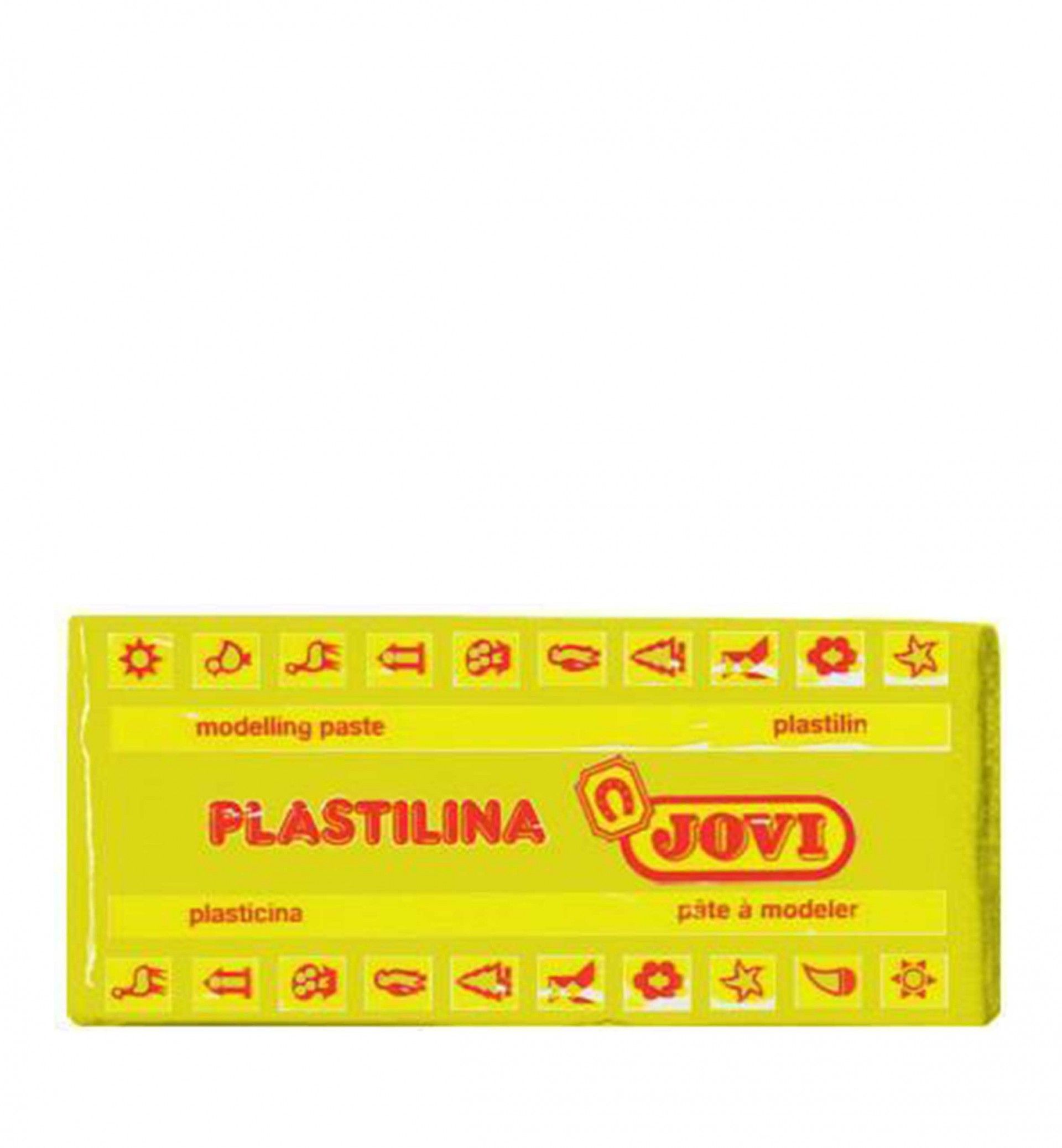 Barra Plasticina Jovi Amarelo Intenso 150G