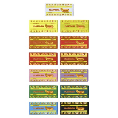 Barra Plasticina Jovi Amarelo 150G