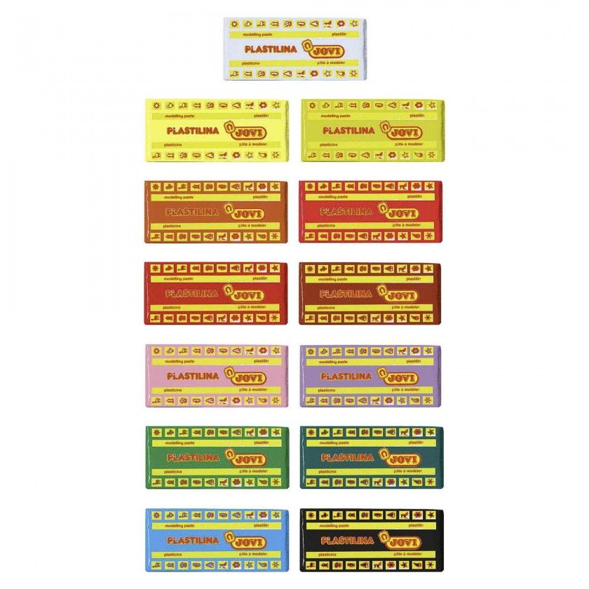 Barra Plasticina Jovi Amarelo 150G