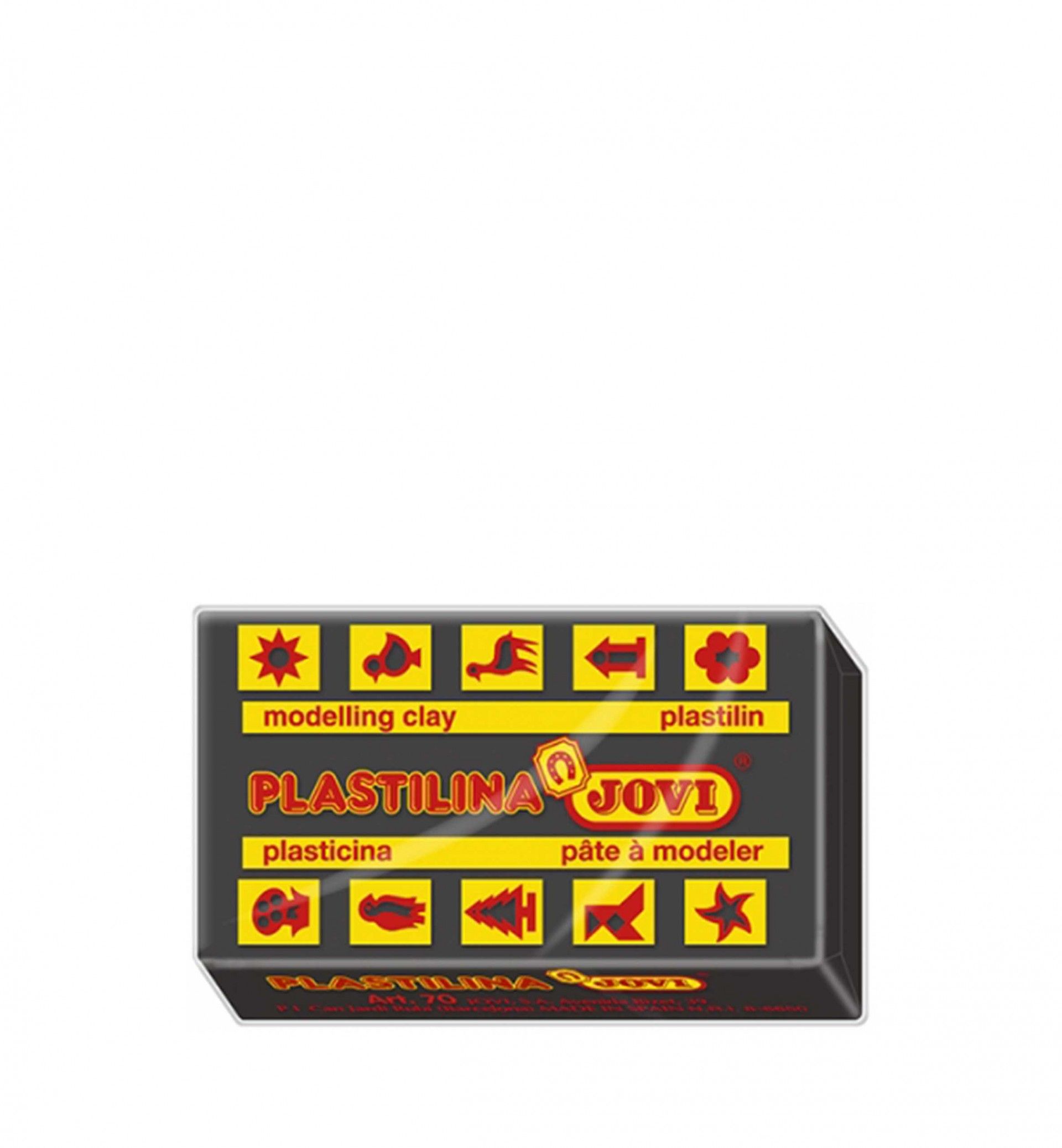 Barra Plasticina Jovi Preto 50G