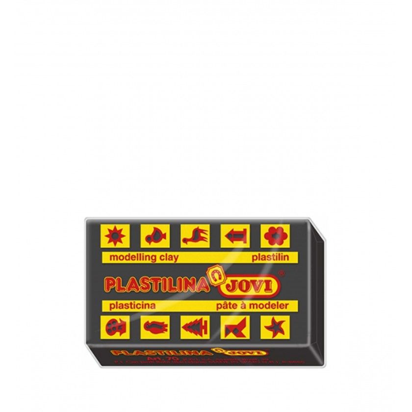 Barra Plasticina Jovi Preto 50G