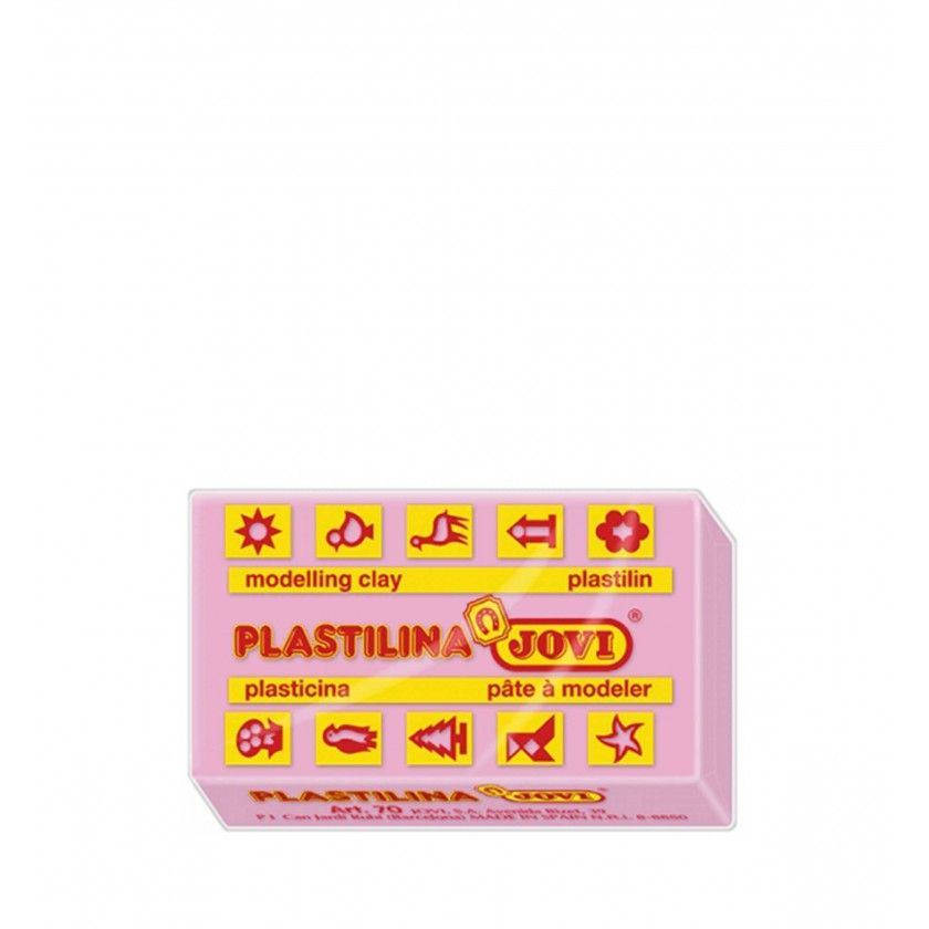 Barra Plasticina Jovi Rosa Claro 50G