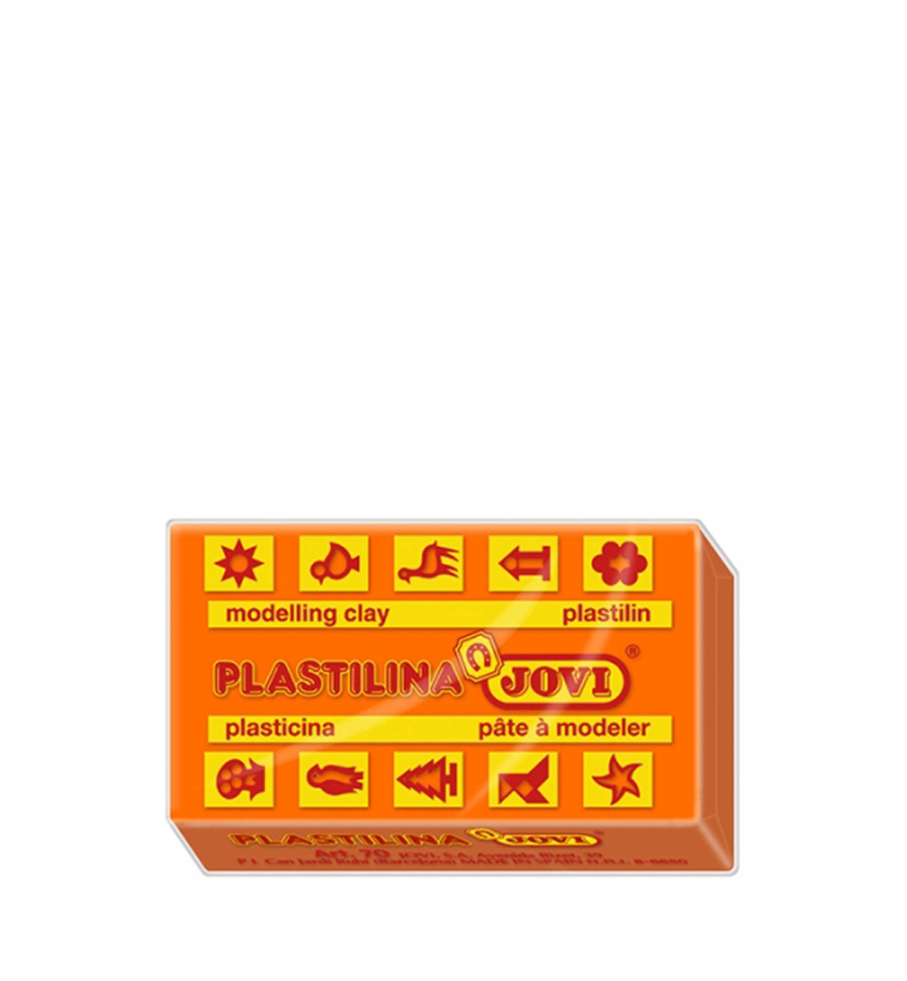 Barra Plasticina Jovi Laranja Puro 50G