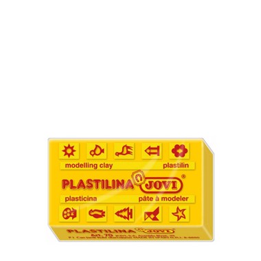 Barra Plasticina Jovi Amarelo Intenso 50G