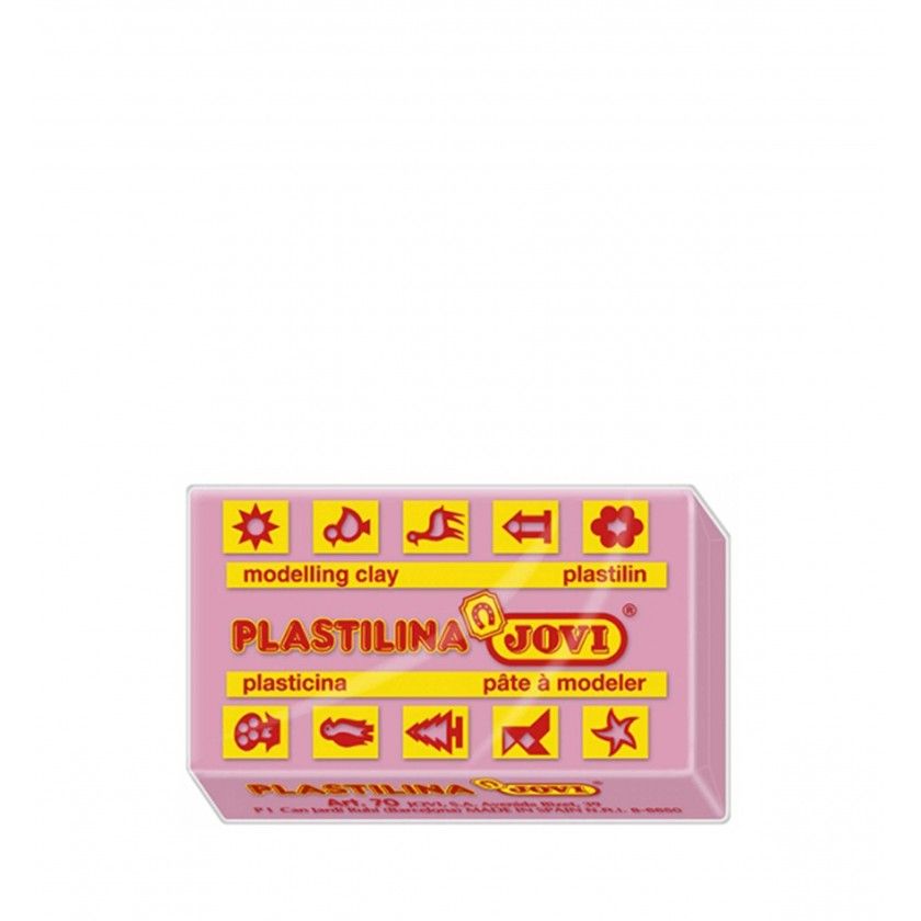 Barra Plasticina Jovi Rosa 50G