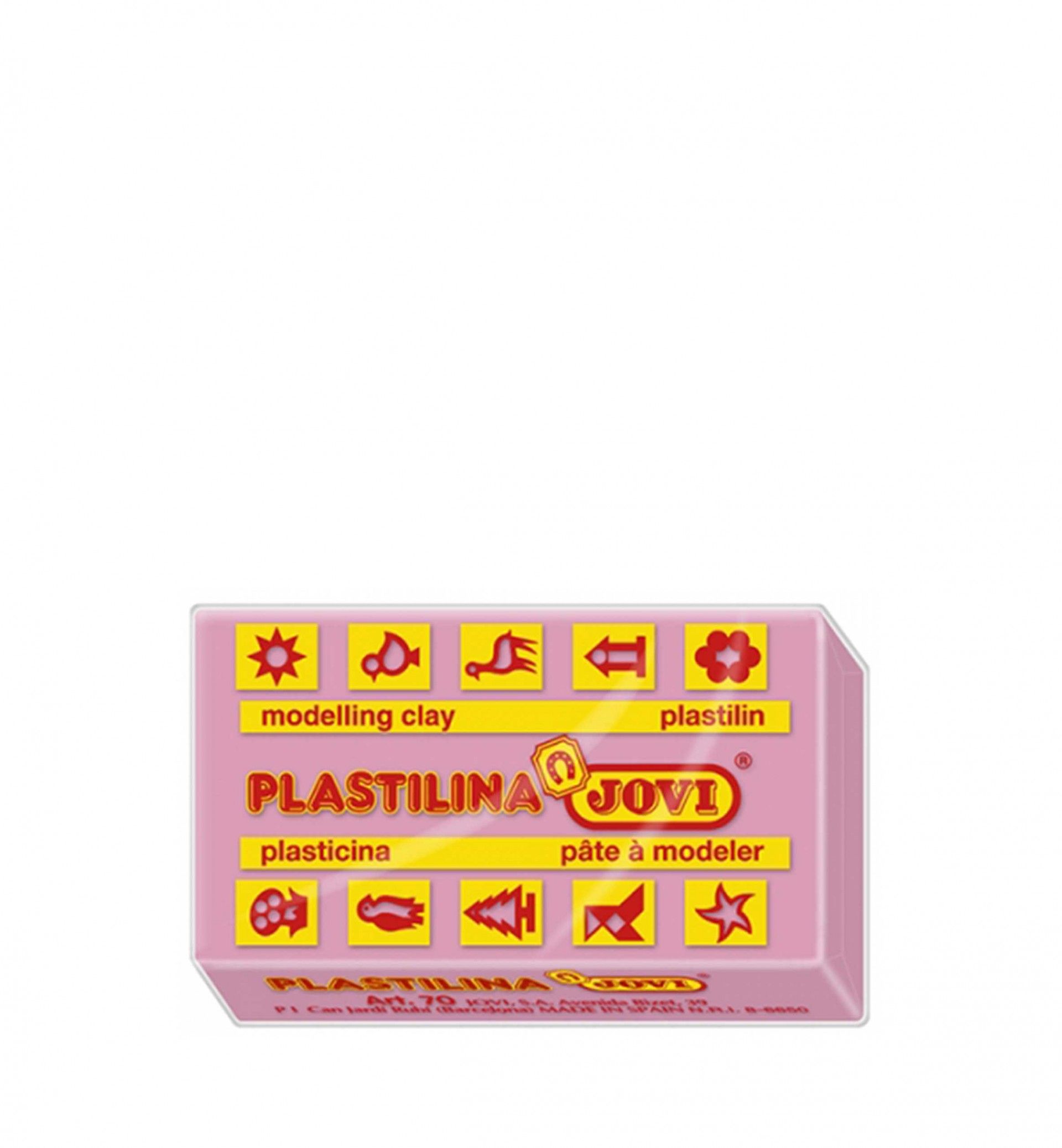 Barra Plasticina Jovi Rosa 50G