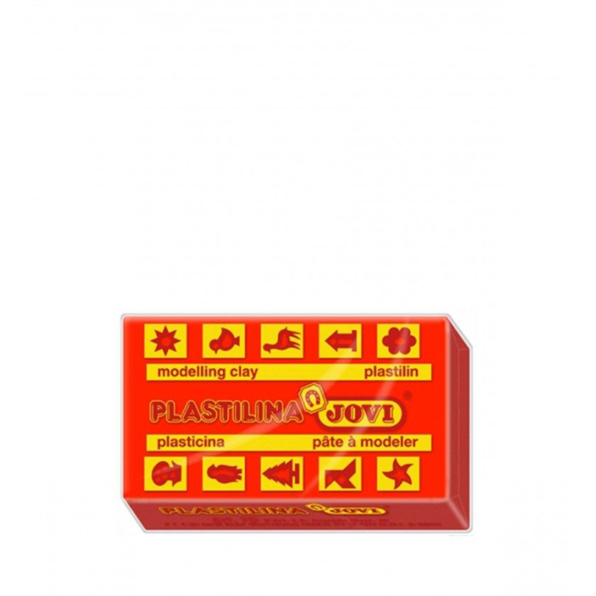 Barra Plasticina Jovi Vermelho 50G