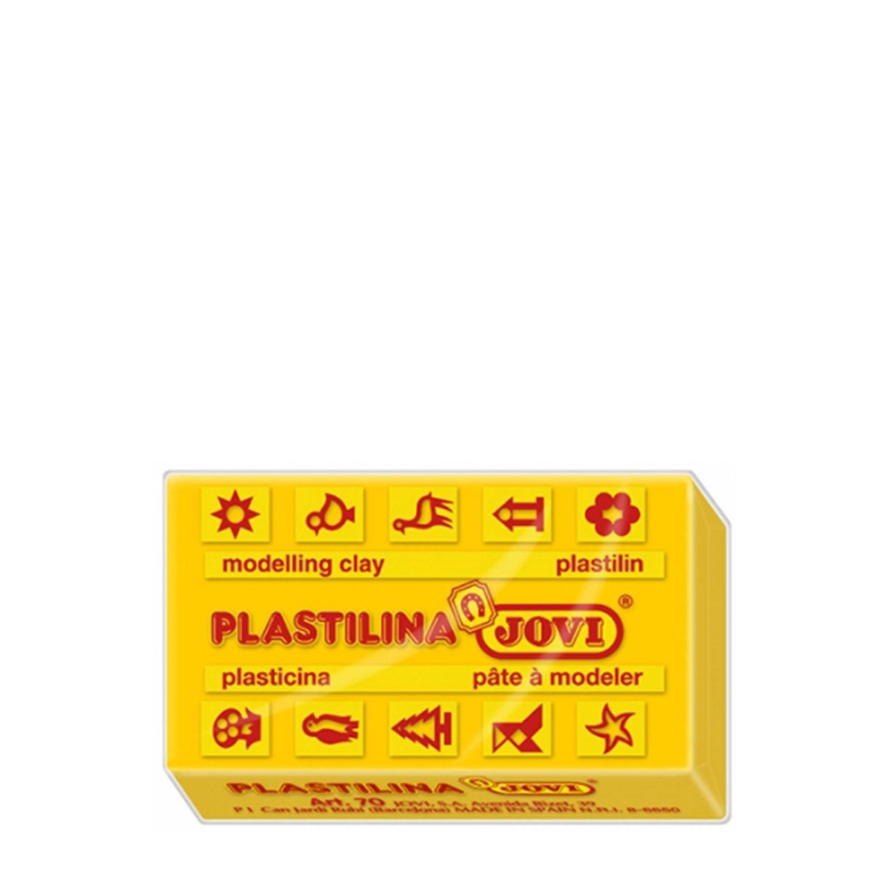 Barra Plasticina Jovi Amarelo Intenso 50G