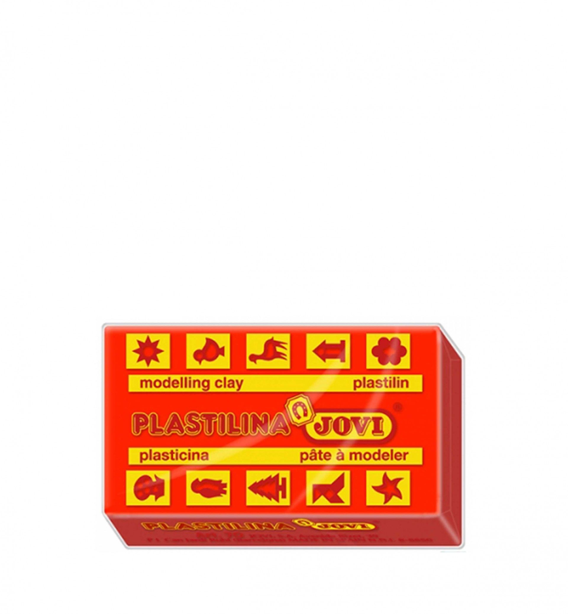 Barra Plasticina Jovi Vermelho 50G