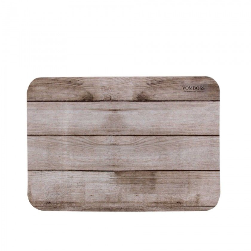 Marcador Mesa Pvc 42X30cm Cinza Marcador Mesa Pvc 42X30cm Cinza